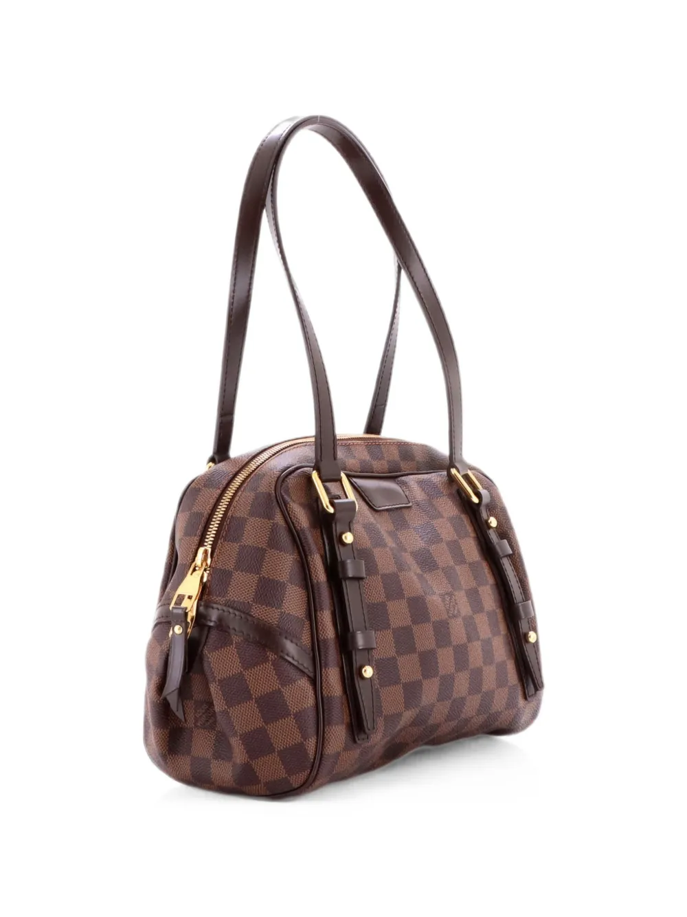 Louis Vuitton Pre-Owned Rivington Satchel Damier PM shoulder bag - Braun