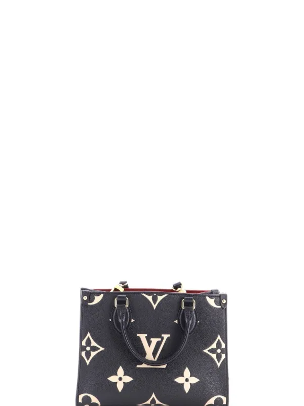 Louis Vuitton Pre-Owned オンザゴー モノグラム アンプラント