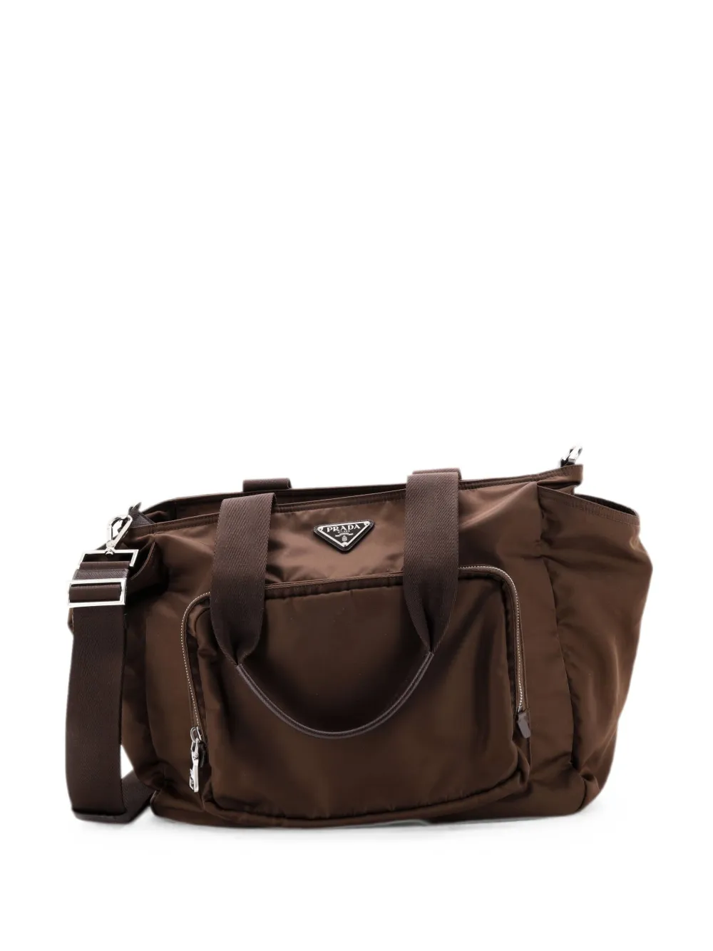 Prada Pre-Owned Baby Bag Re-Nylon Medium crossbody bag - Marrone