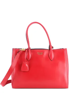 Prada Pre-Owned パニエ サフィアーノレザー ミディアム バケット