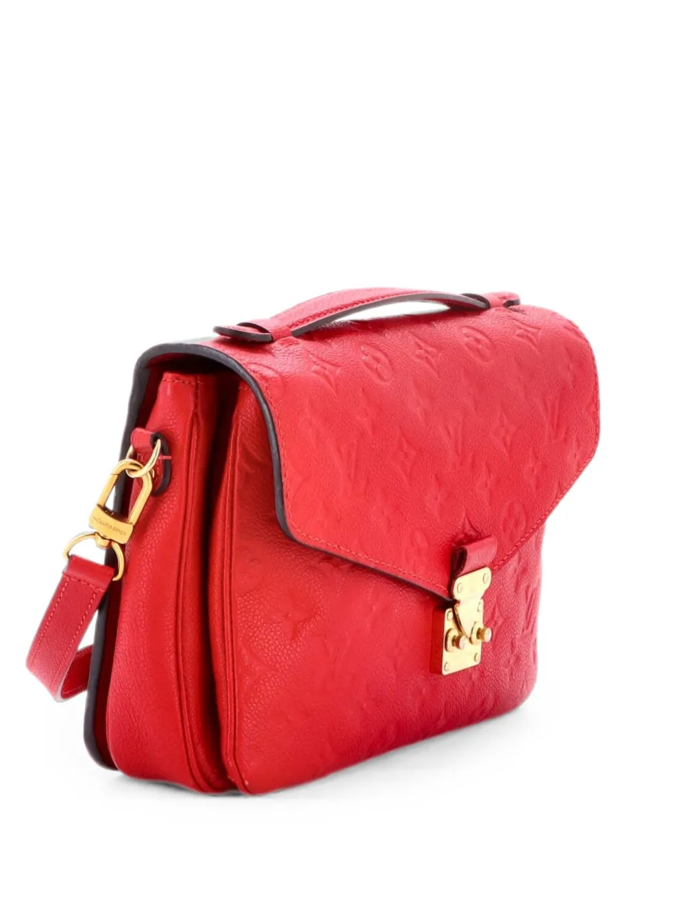 Louis Vuitton Pre-Owned Pochette Metis Monogram Empreinte Leather crossbody bag - Rot