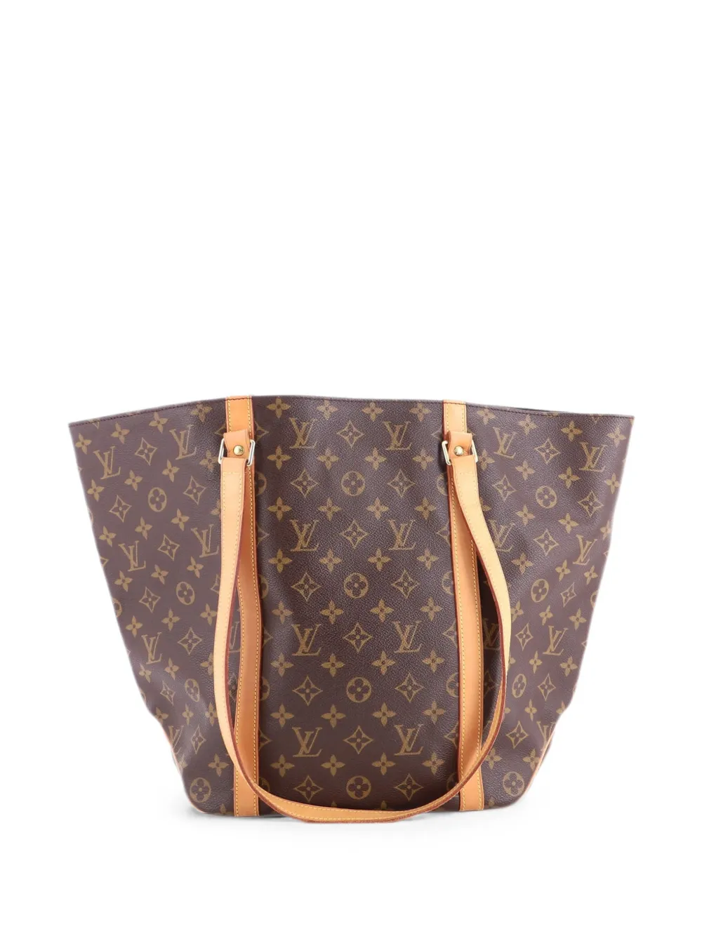 Louis Vuitton Pre-Owned Shopping Sac Handbag Monogram Canvas MM tote bag - Braun