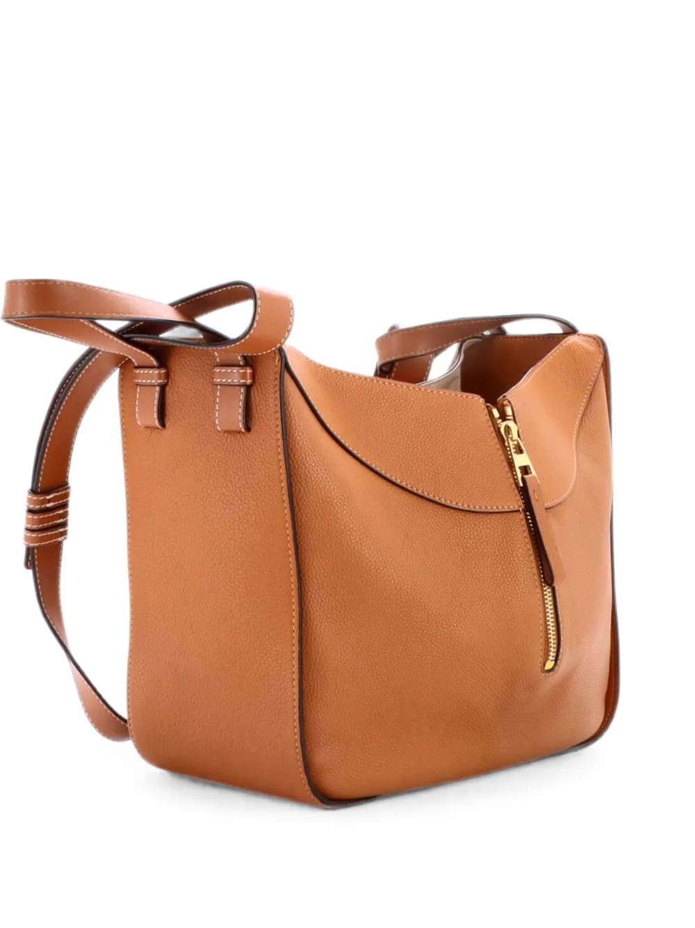 Loewe Pre-Owned Hammock Bag Leather Small shoulder bag - Marrone
