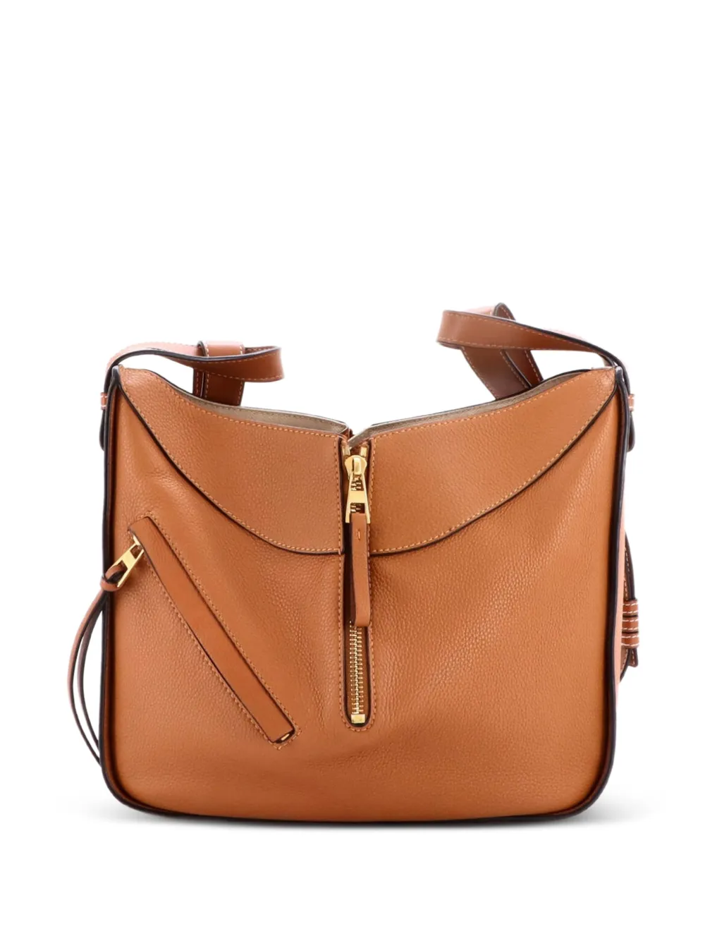 Loewe Pre-Owned Hammock Bag Leather Small shoulder bag - Marrone