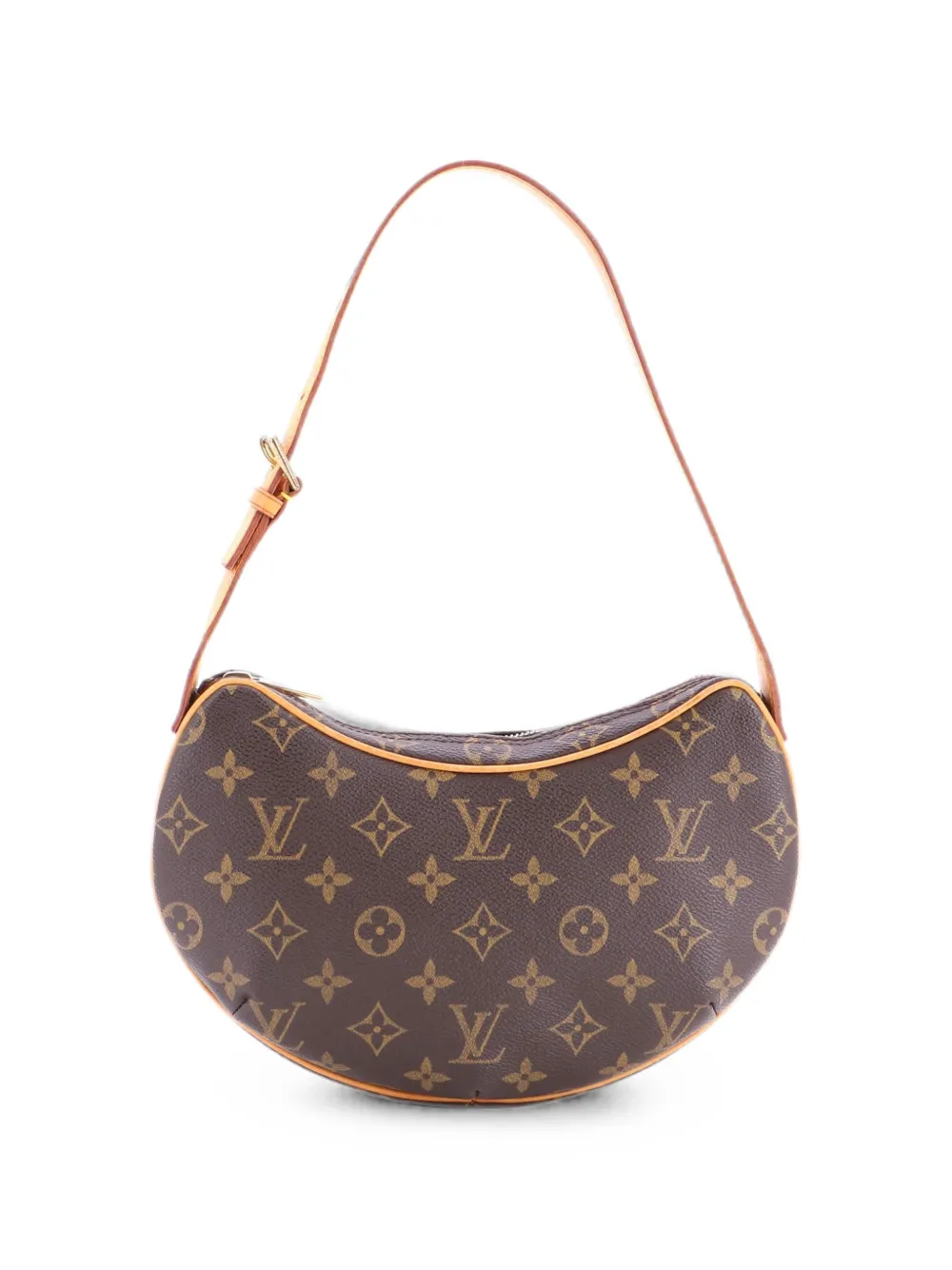 Louis Vuitton Pre-Owned Croissant Handbag Monogram Canvas PM hobo bag - Braun