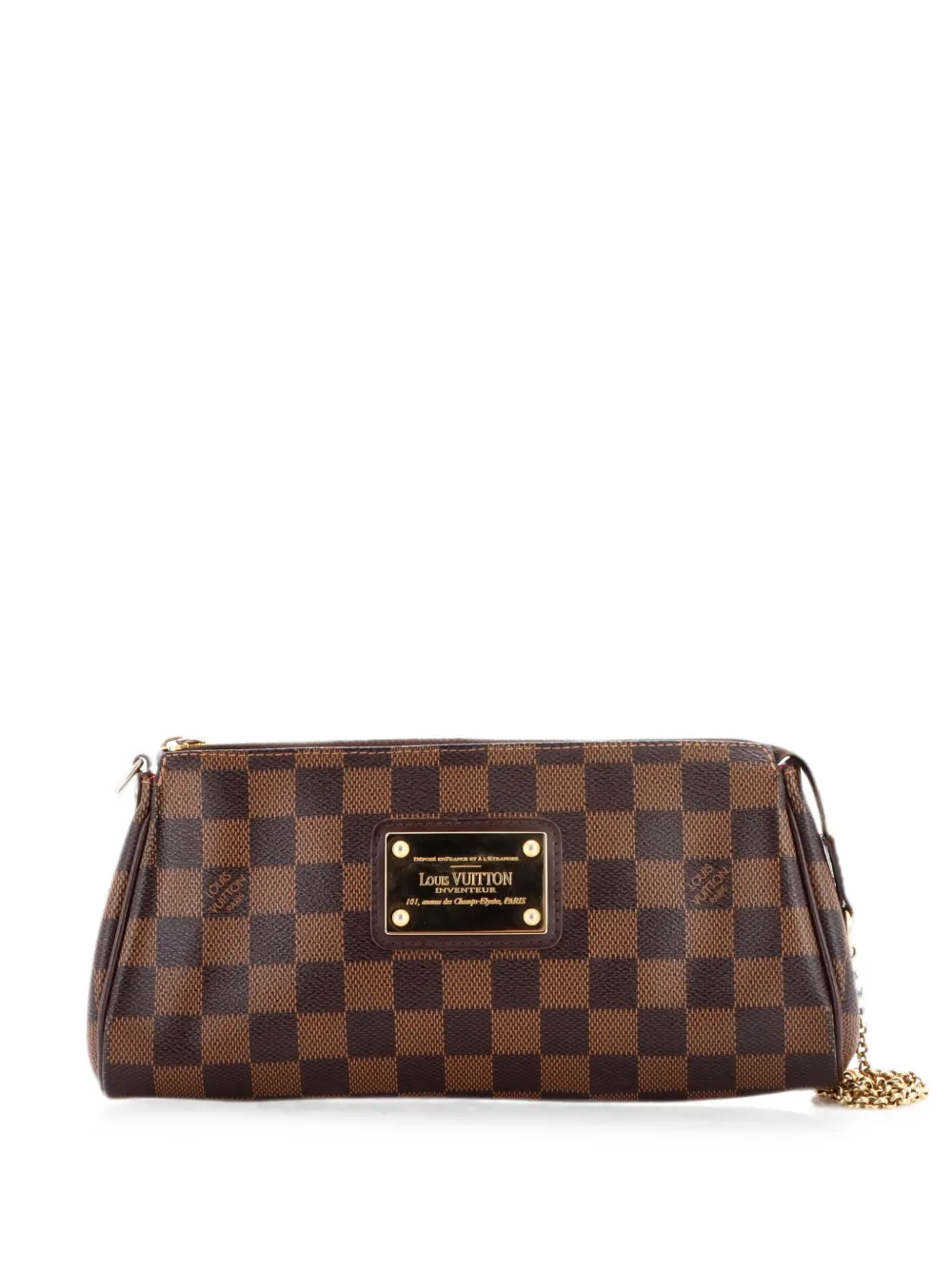 Louis Vuitton Pre-Owned Eva Handbag Damier clutch bag - Marrone