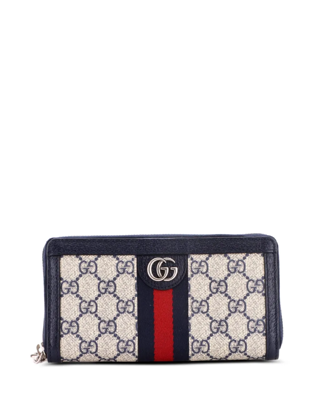 Gucci Pre-Owned Ophidia Zip Around Wallet GG Coated Canvas small wallets - Blue