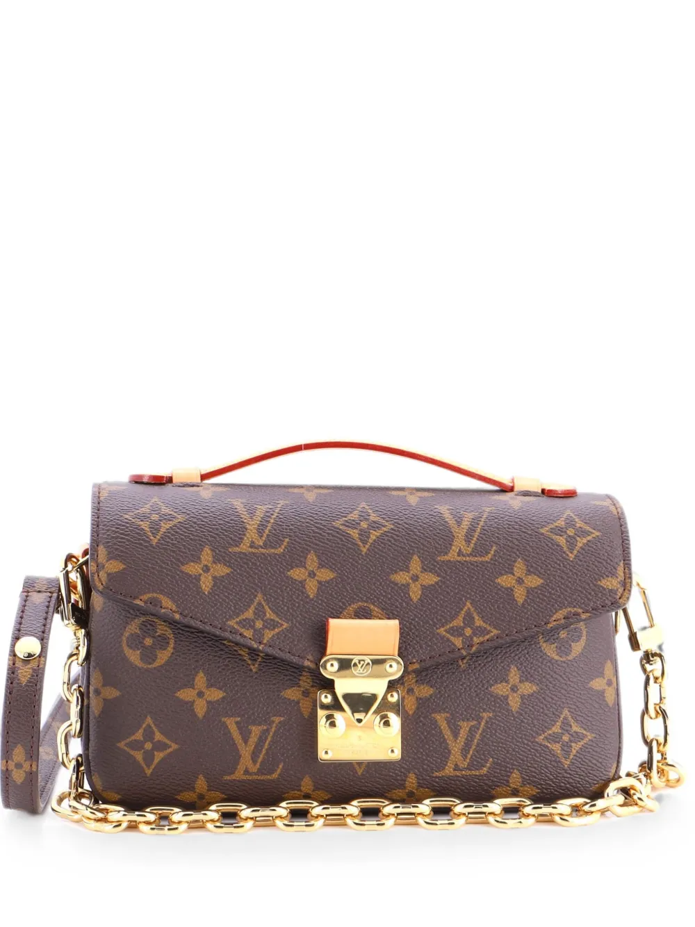 Louis Vuitton Pre-Owned Pochette Metis Monogram Canvas East West crossbody bag - Brown