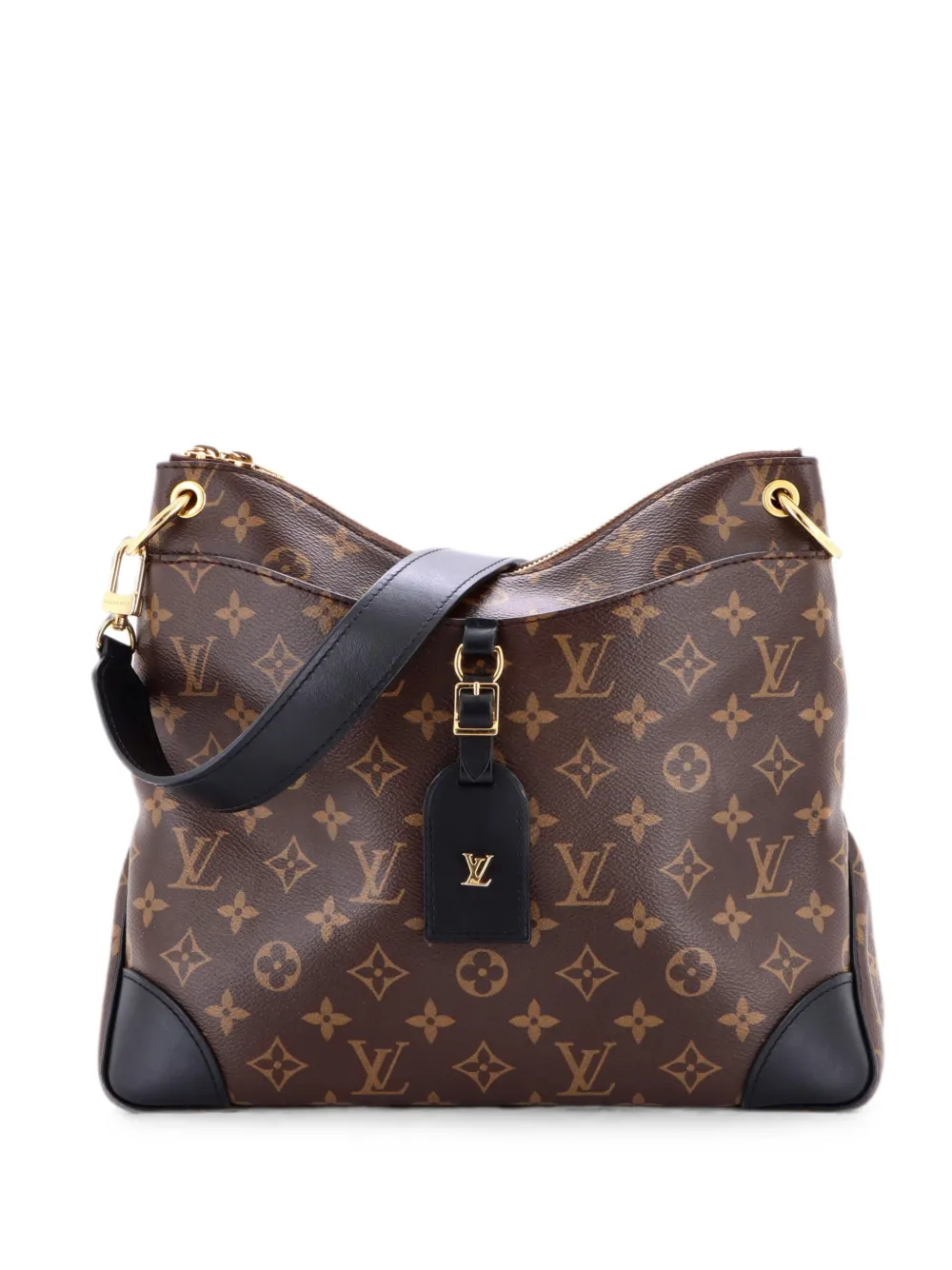 Louis Vuitton Pre-Owned Odeon NM Handbag Monogram Canvas MM crossbody bag - Marrone
