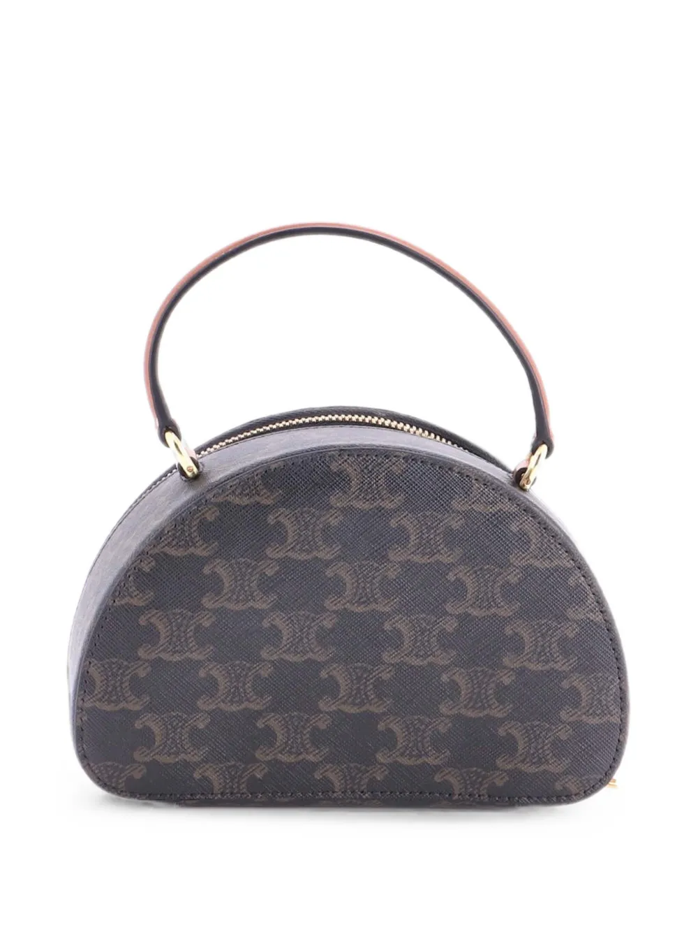 Celine Pre-Owned ハーフムーン ケース トリオンフ コーテッド
