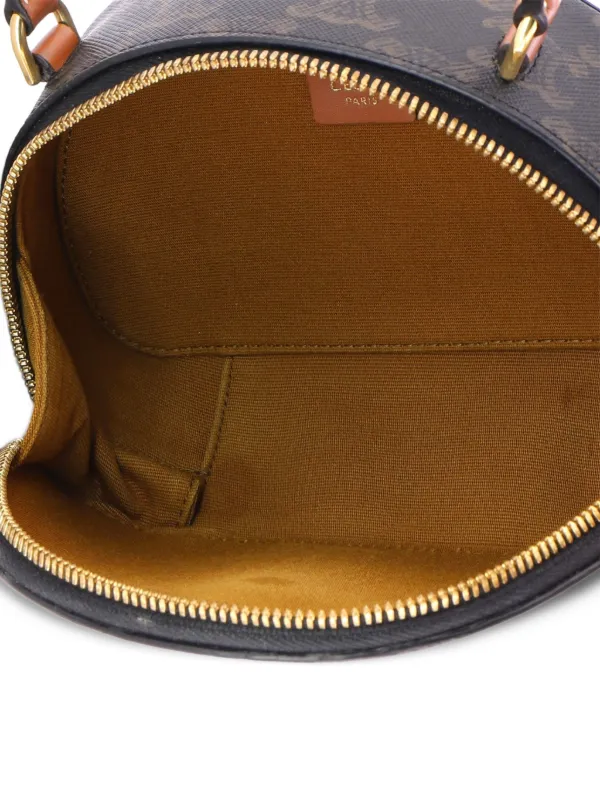 Celine Pre-Owned ハーフムーン ケース トリオンフ コーテッド