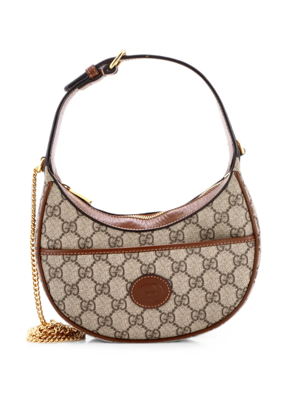 Gucci Pre-Owned Borsa passepartout GG mini - Marrone
