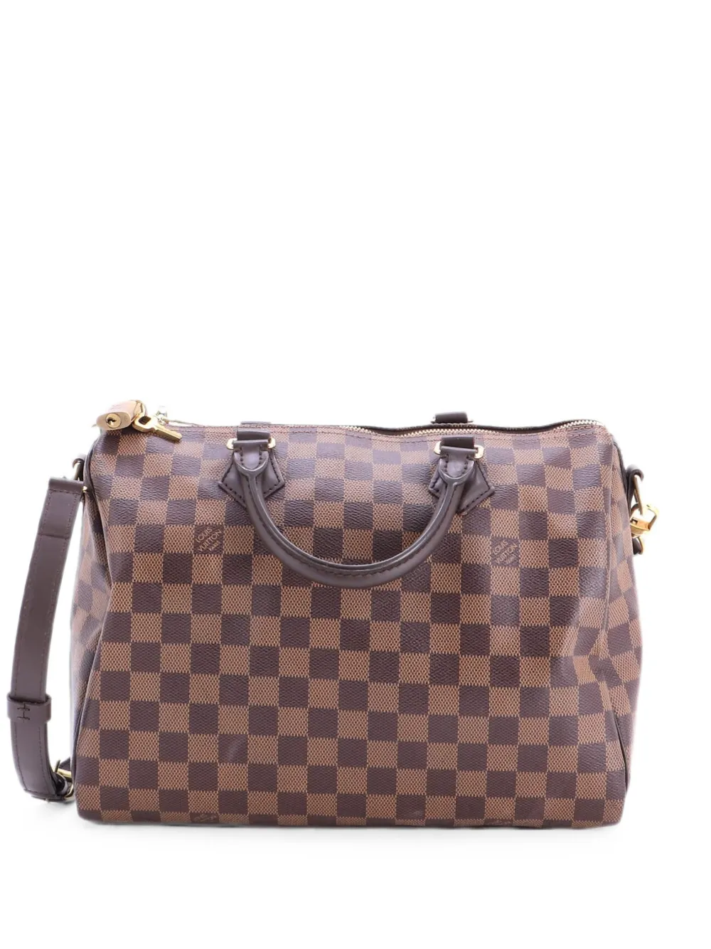 Louis Vuitton Pre-Owned Borsa a spalla Speedy Bandouliere 30 Damier - Marrone