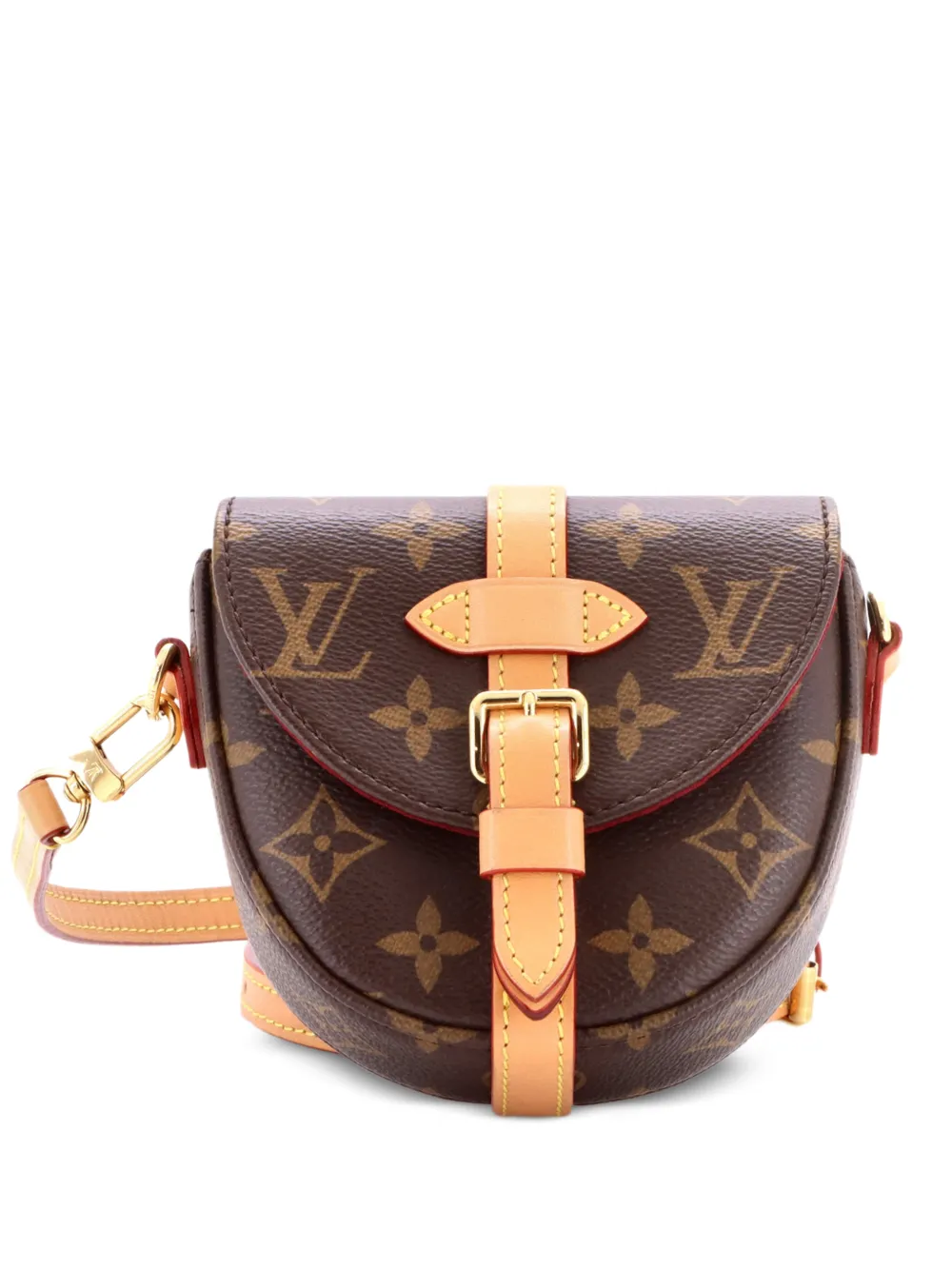 Louis Vuitton Pre-Owned Chantilly NM Handbag Monogram Canvas Micro crossbody bag - Marrone