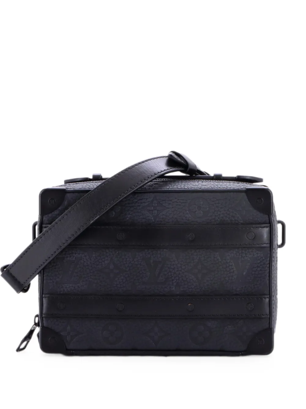 Louis Vuitton Pre-Owned Borsa a tracolla Taurillon con monogramma - Nero