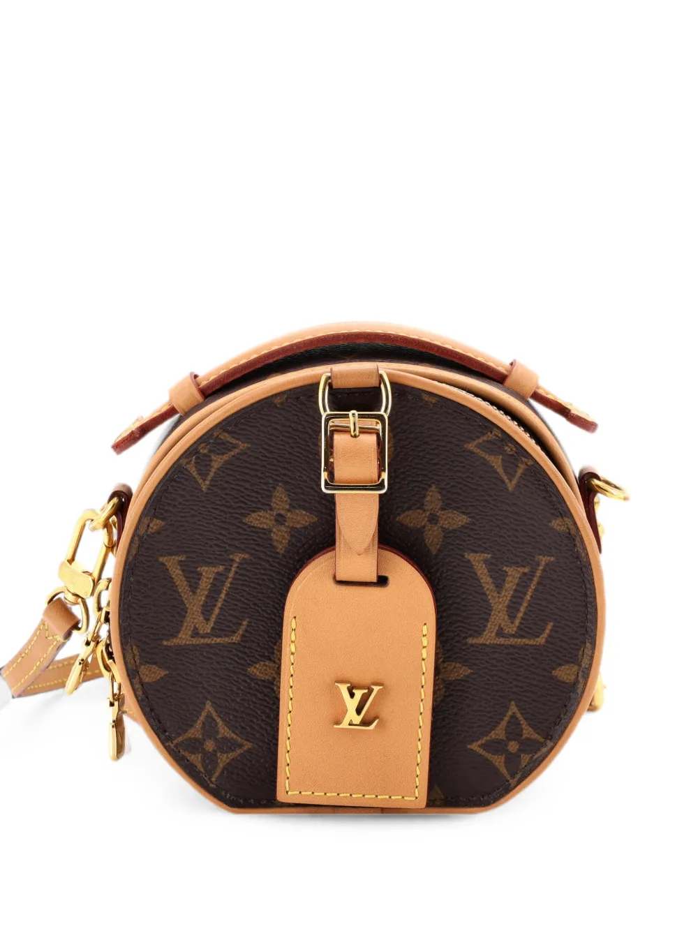 Louis Vuitton Pre-Owned Borsa a tracolla Boite Chapeau mini in tela con monogramma - Marrone