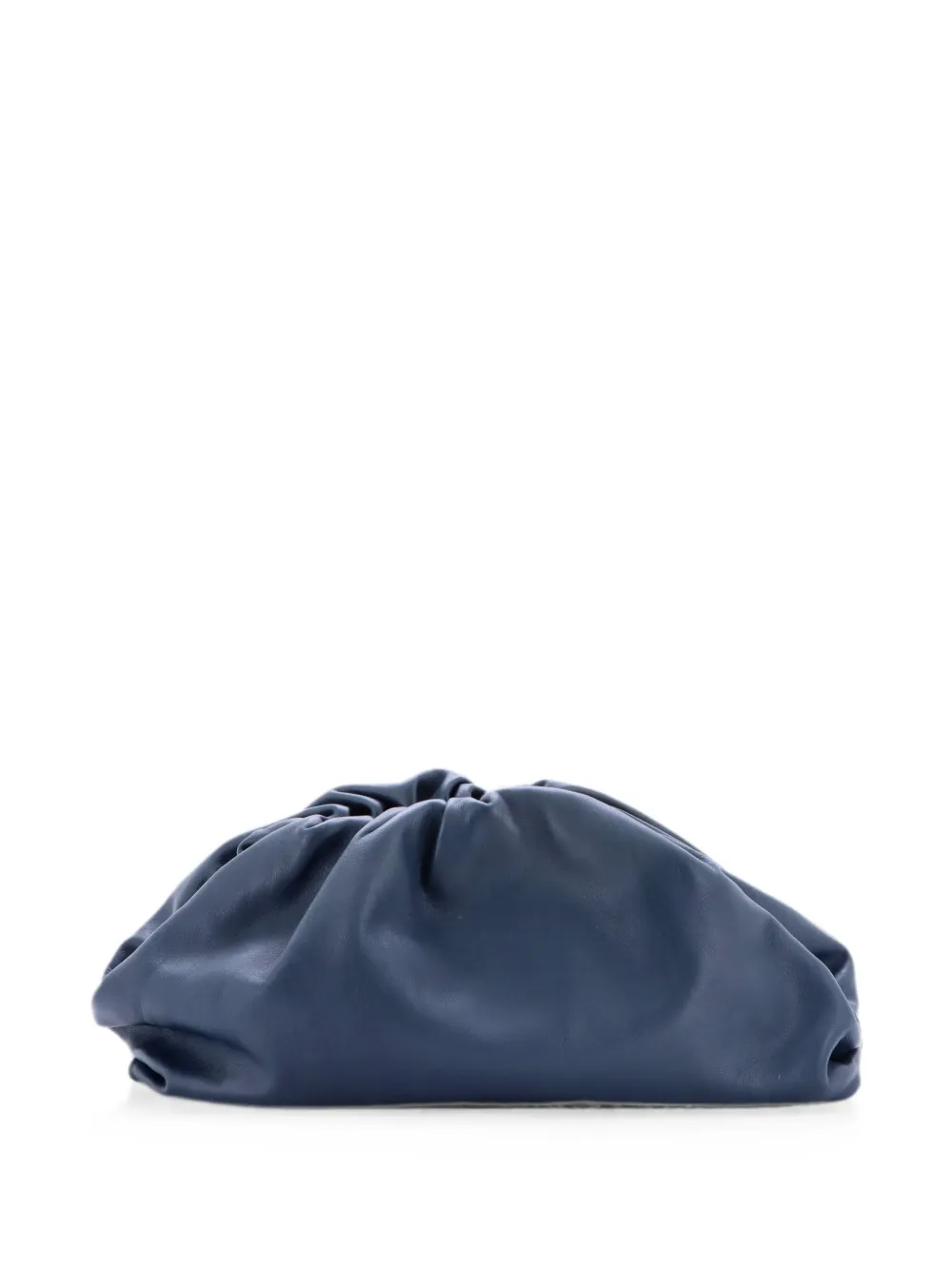Bottega Veneta Pre-Owned The Pouch Leather clutch bag - Blau