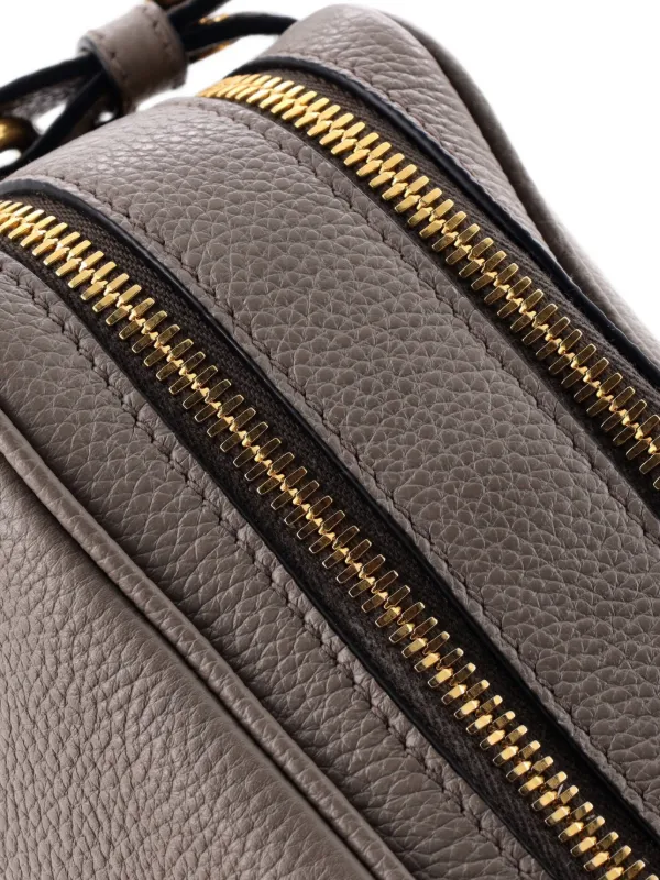 Prada Pre-Owned ダブルジップ カメラバッグ ヴィッテロ ダイノ