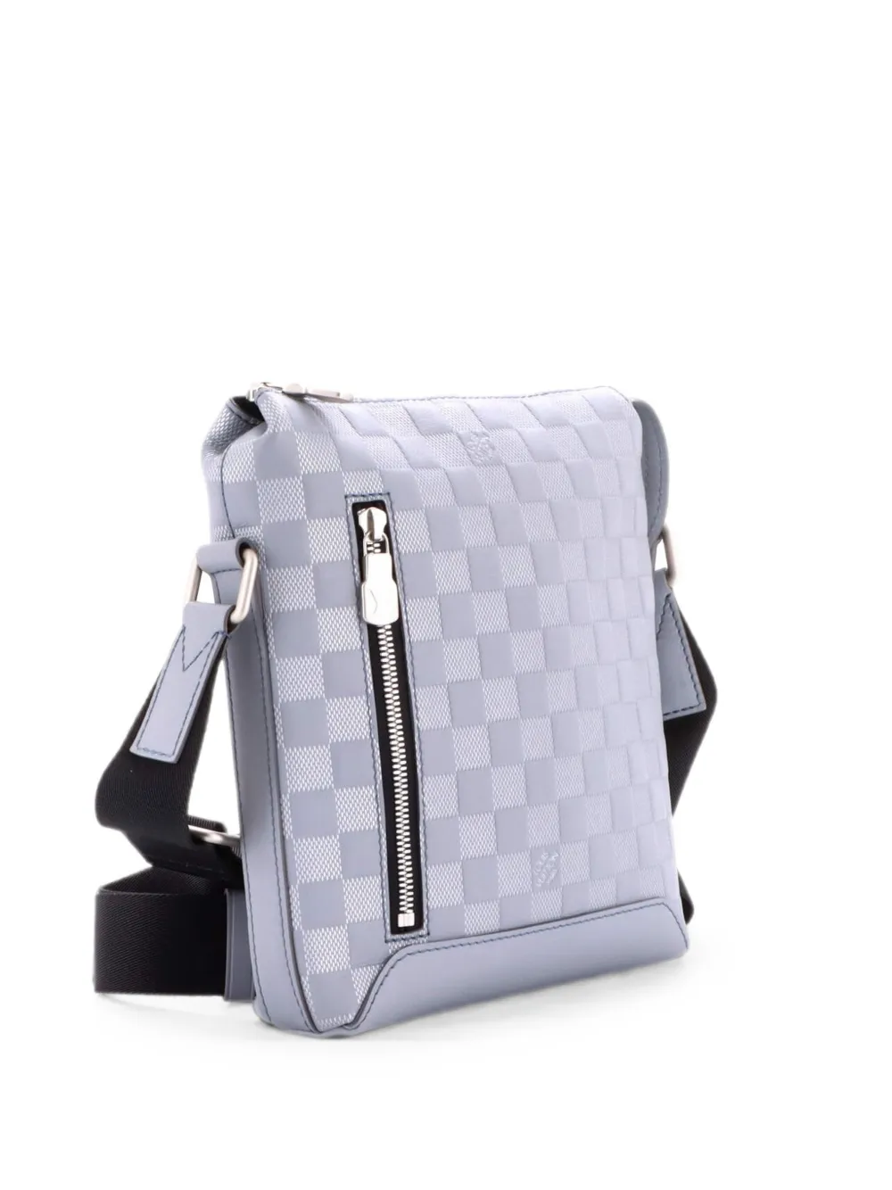 Louis Vuitton Pre-Owned Borsa a tracolla Discovery PM in pelle Damier Infini - Grigio