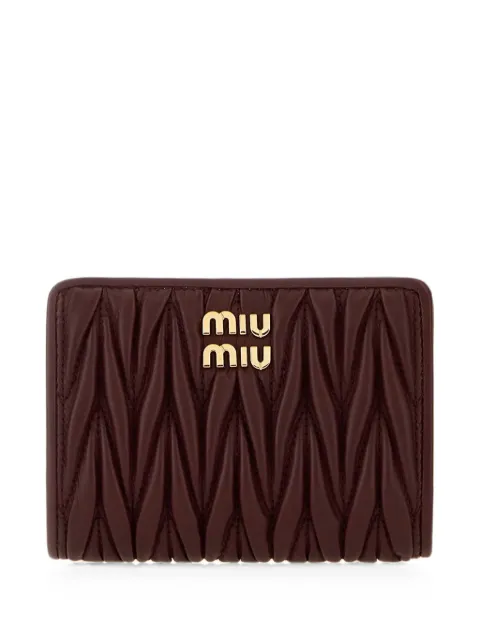 Miu Miu Matelassé wallet
