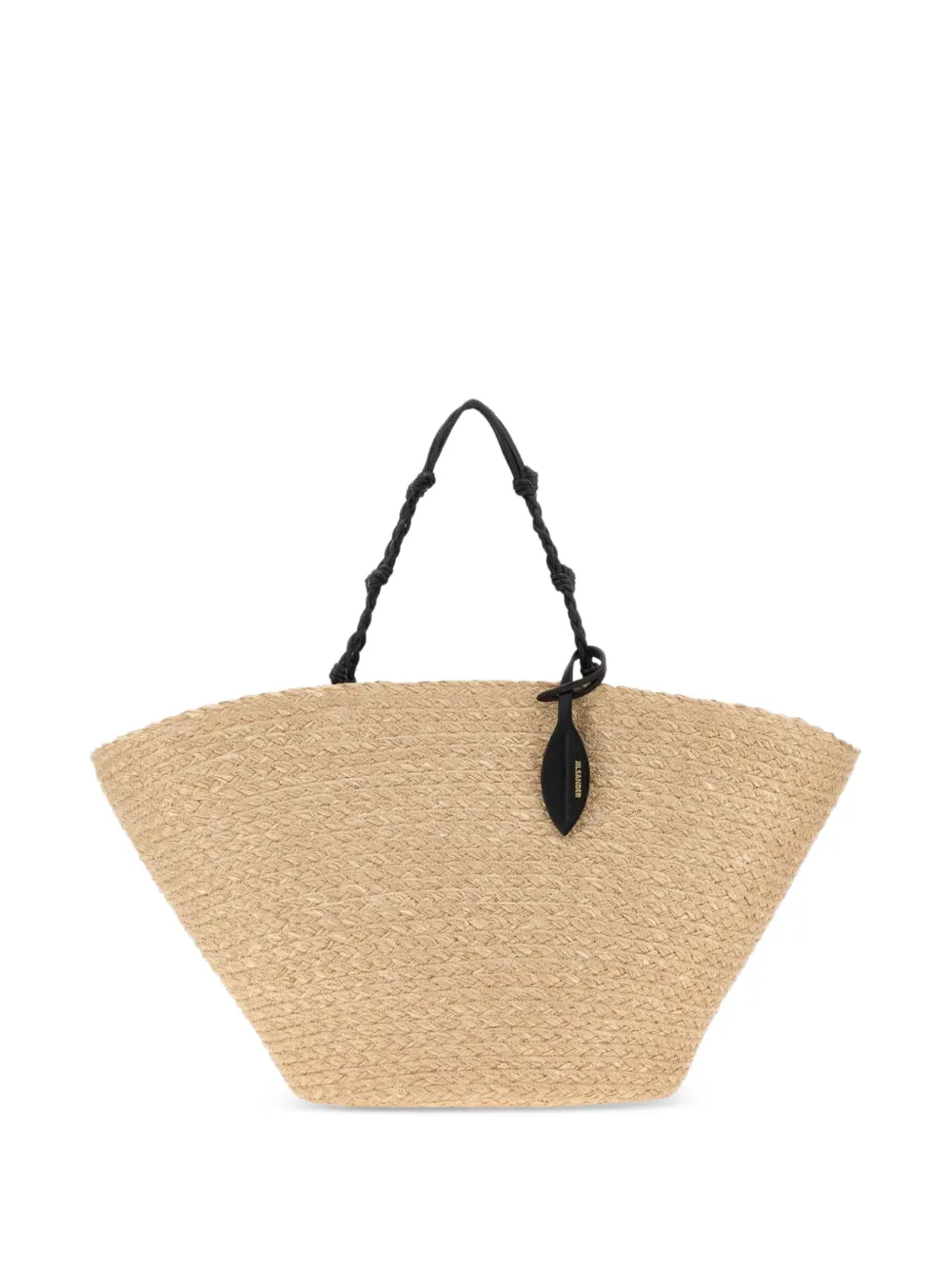 Jil Sander Gewebte Tangle Strandtasche - Nude