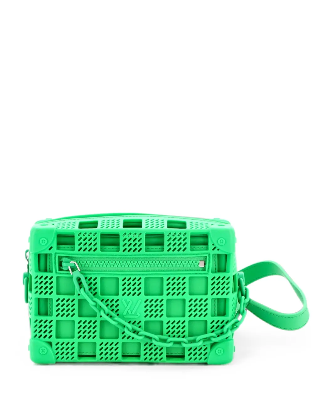Louis Vuitton Pre-Owned Borsa a tracolla Soft Trunk Bag Recycled Rubber mini - Verde