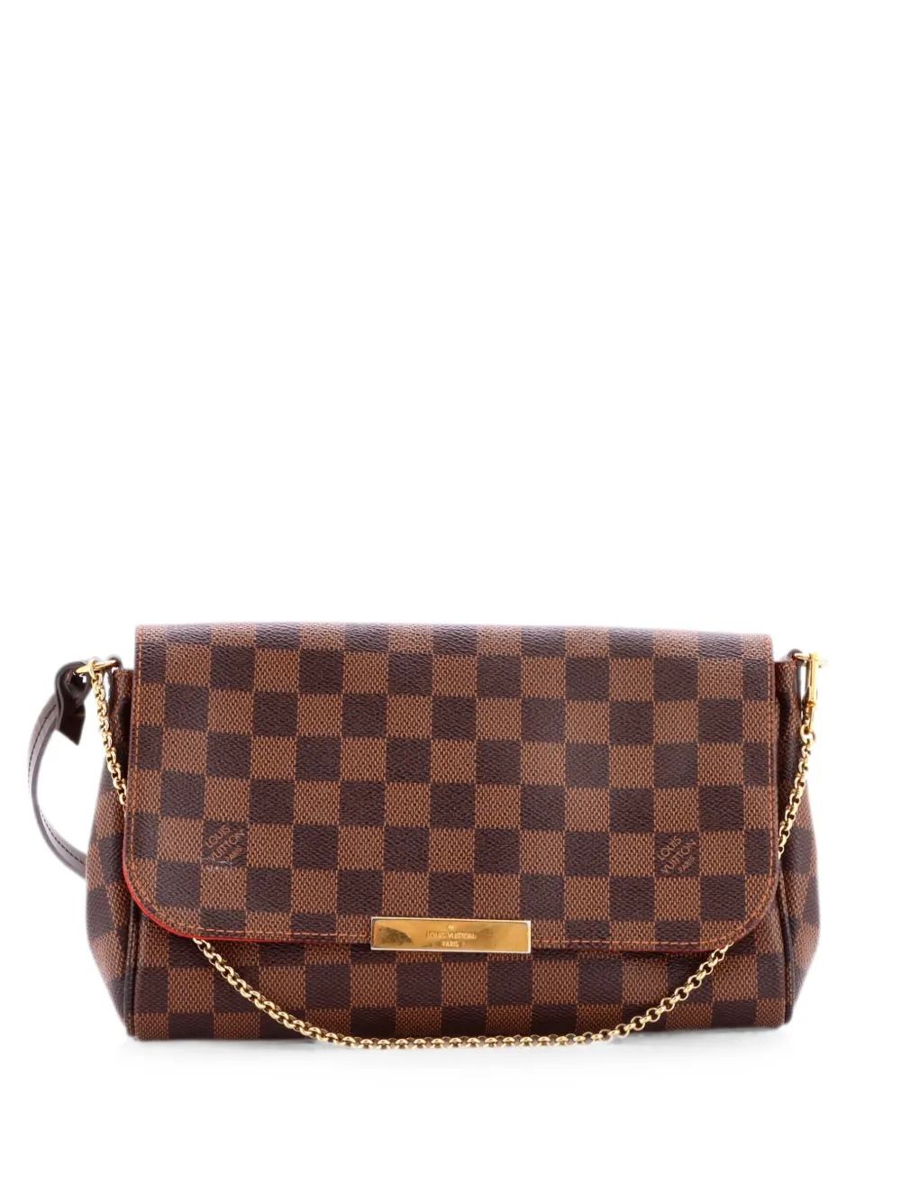Louis Vuitton Pre-Owned Favorite Handbag Damier MM crossbody bag - Marrone