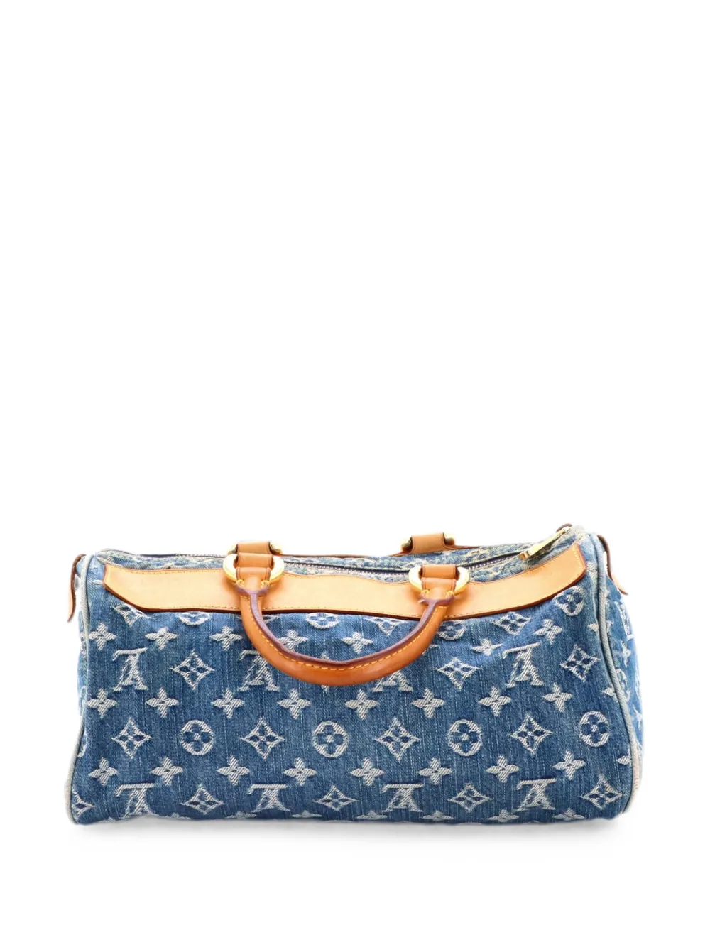 Louis Vuitton Pre-Owned Neo Speedy Bag Denim handbag - Blu