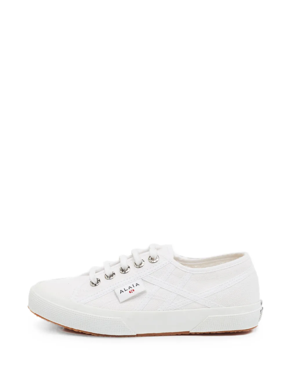 Alaïa Pre-Owned Superga canvas sneakers - White