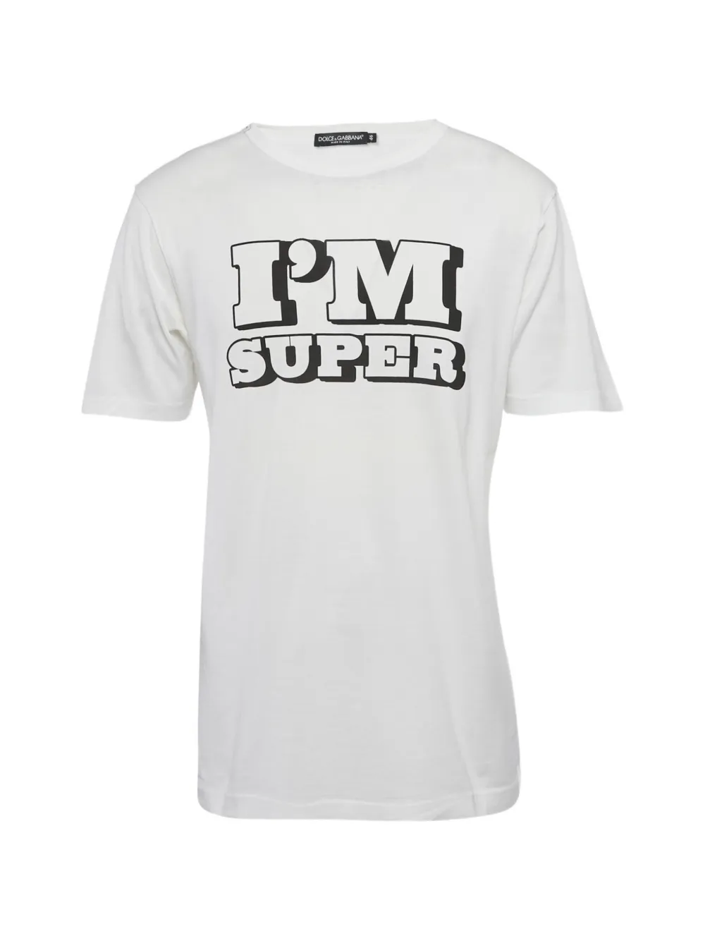 Dolce & Gabbana Pre-Owned graphic-print short-sleeve T-shirt - Bianco