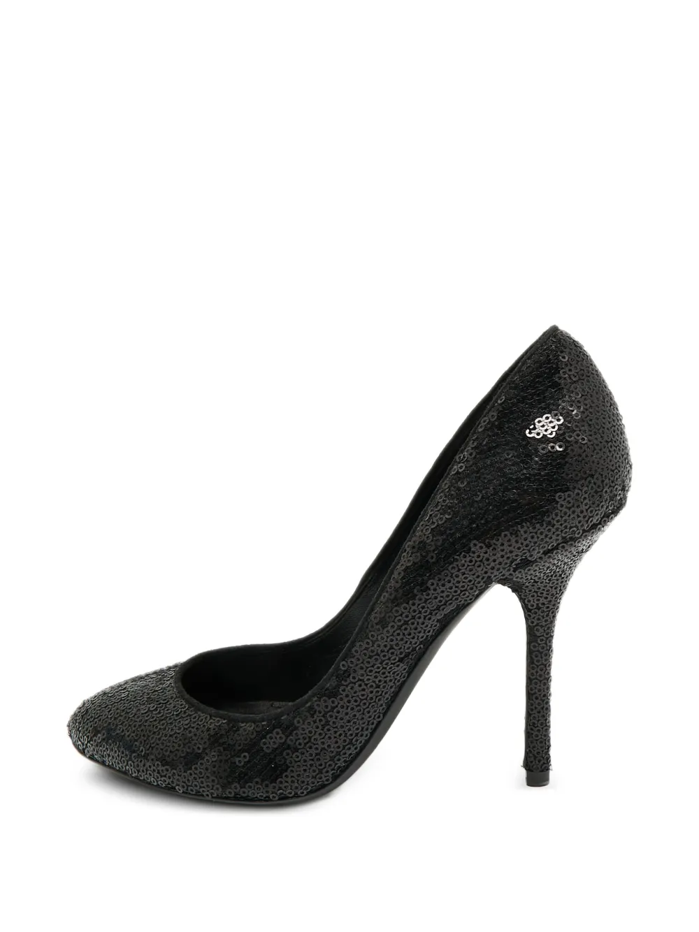 Dolce & Gabbana Pre-Owned sequin-embellished heeled pumps - Nero