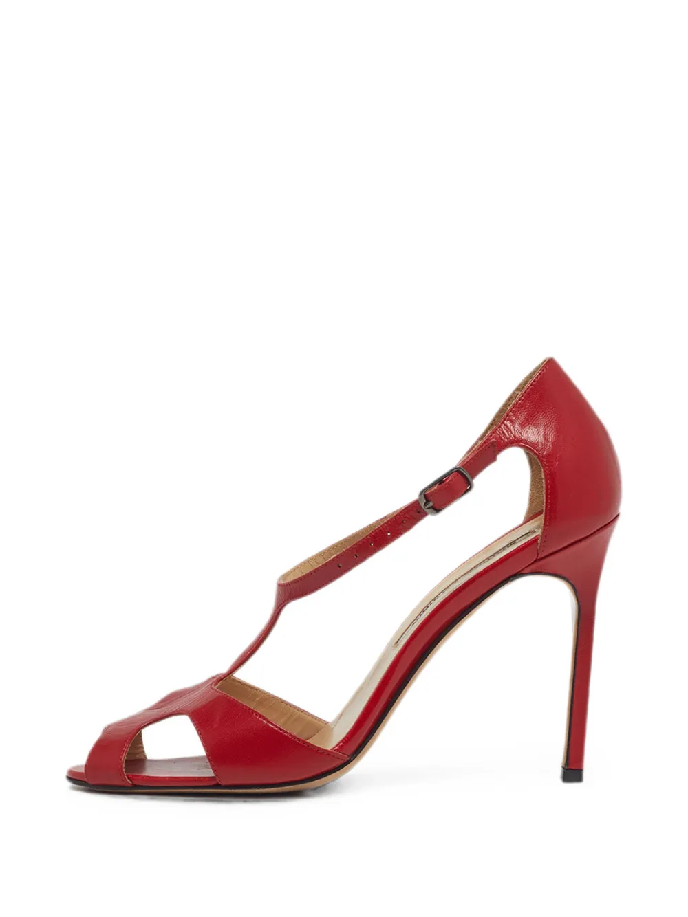 Manolo Blahnik T-strap sandals - Rot