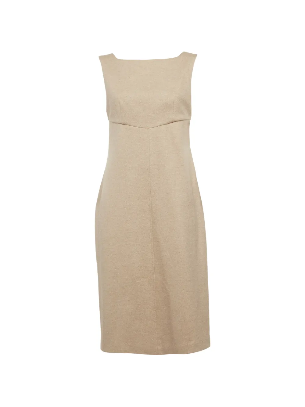 Max Mara sleeveless midi dress - Neutrals