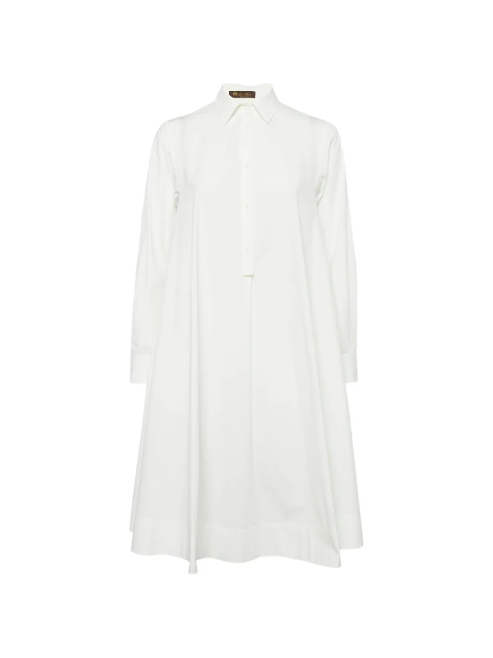 Loro Piana Pre-Owned long-sleeve midi dress - Bianco