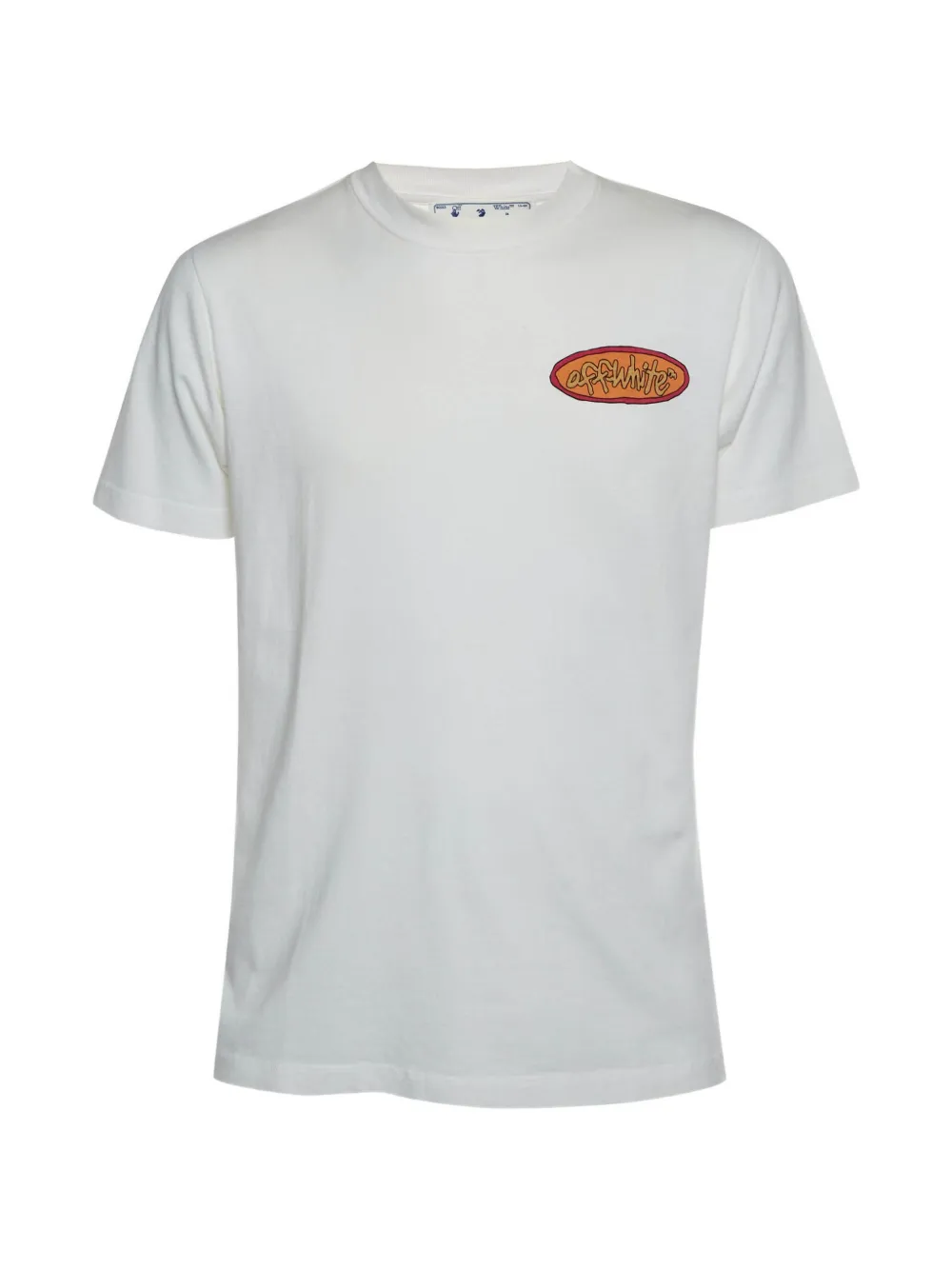 Pre-owned Off-white Adam Is Eve Short-sleeve T-shirt In White