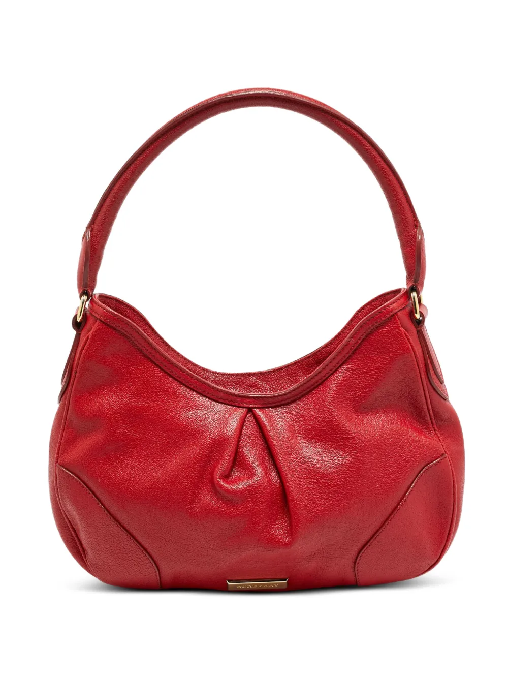 Burberry Pre-Owned Hernville leather shoulder bag - Rosso