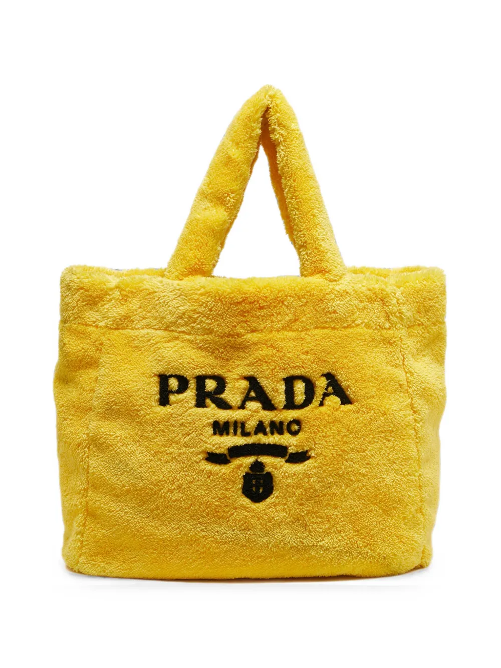 Prada Pre-Owned logo tote bag - Giallo