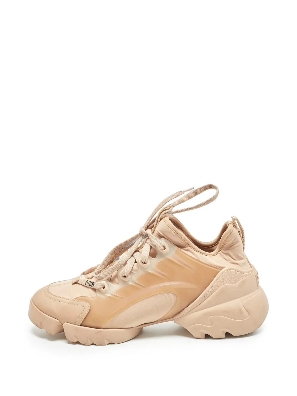 Christian Dior Pre-Owned D-Connect low-top sneakers - Nude