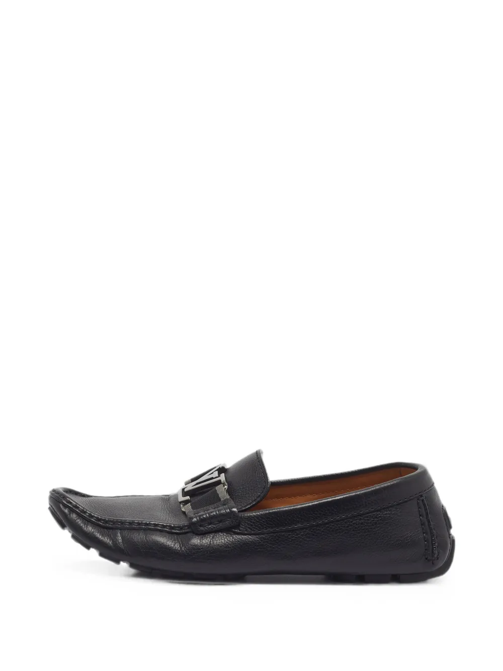 Louis Vuitton Pre-Owned Monte Carlo loafers - Schwarz