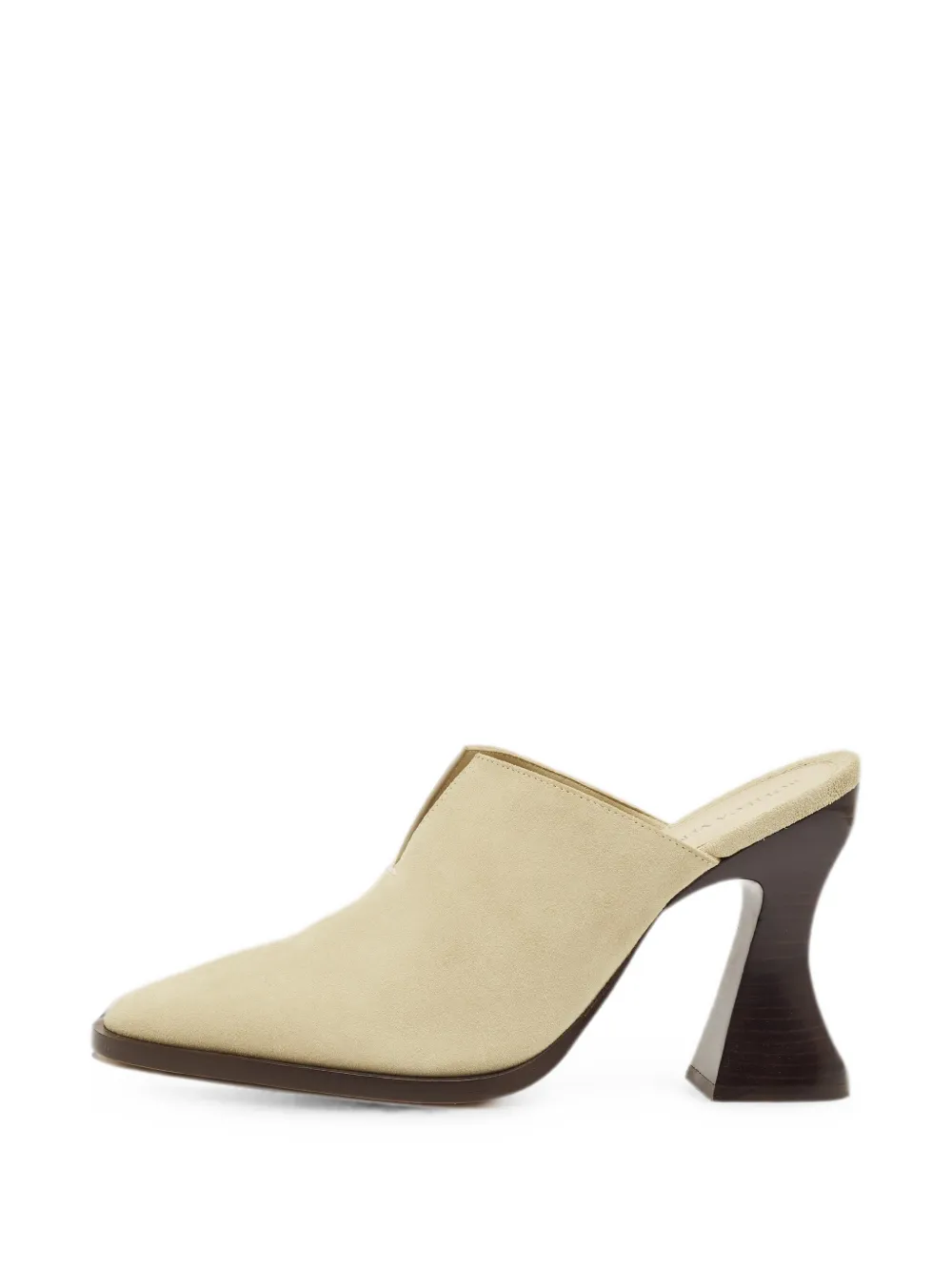 Bottega Veneta Pre-Owned Cha Cha sculpted-heel mules - Toni neutri