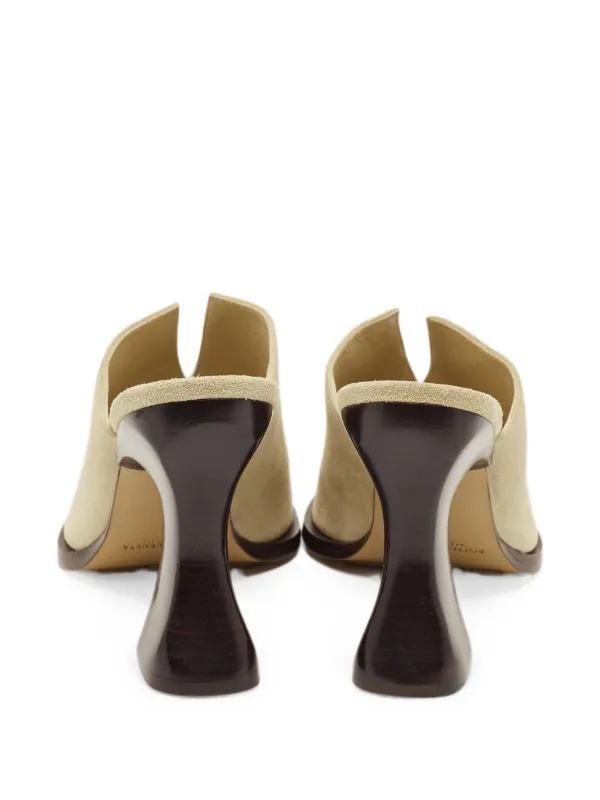 Bottega Veneta Pre-Owned Cha Cha ミュール | ニュートラル | FARFETCH JP