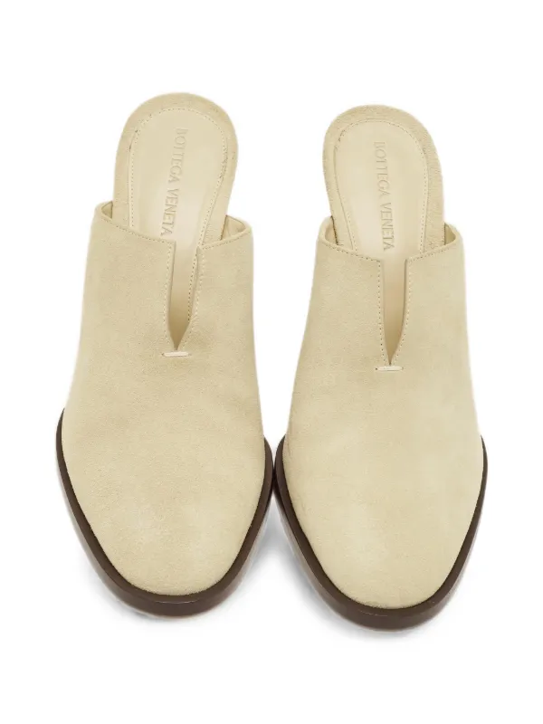 Bottega Veneta Pre-Owned Cha Cha ミュール | ニュートラル | FARFETCH JP