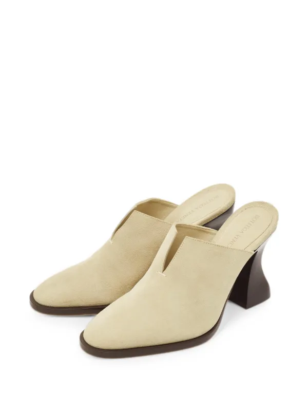 Bottega Veneta Pre-Owned Cha Cha ミュール | ニュートラル | FARFETCH JP