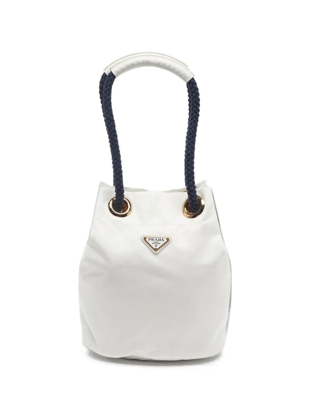 Prada Pre-Owned Borsa a secchiello Mariner - Bianco
