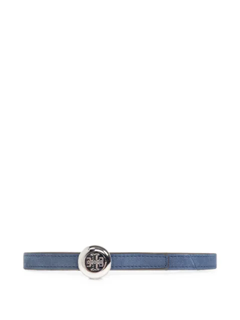 Tory Burch reversible logo-plaque belt