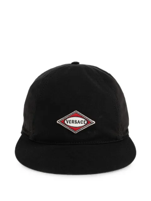 Versace logo-patch baseball cap