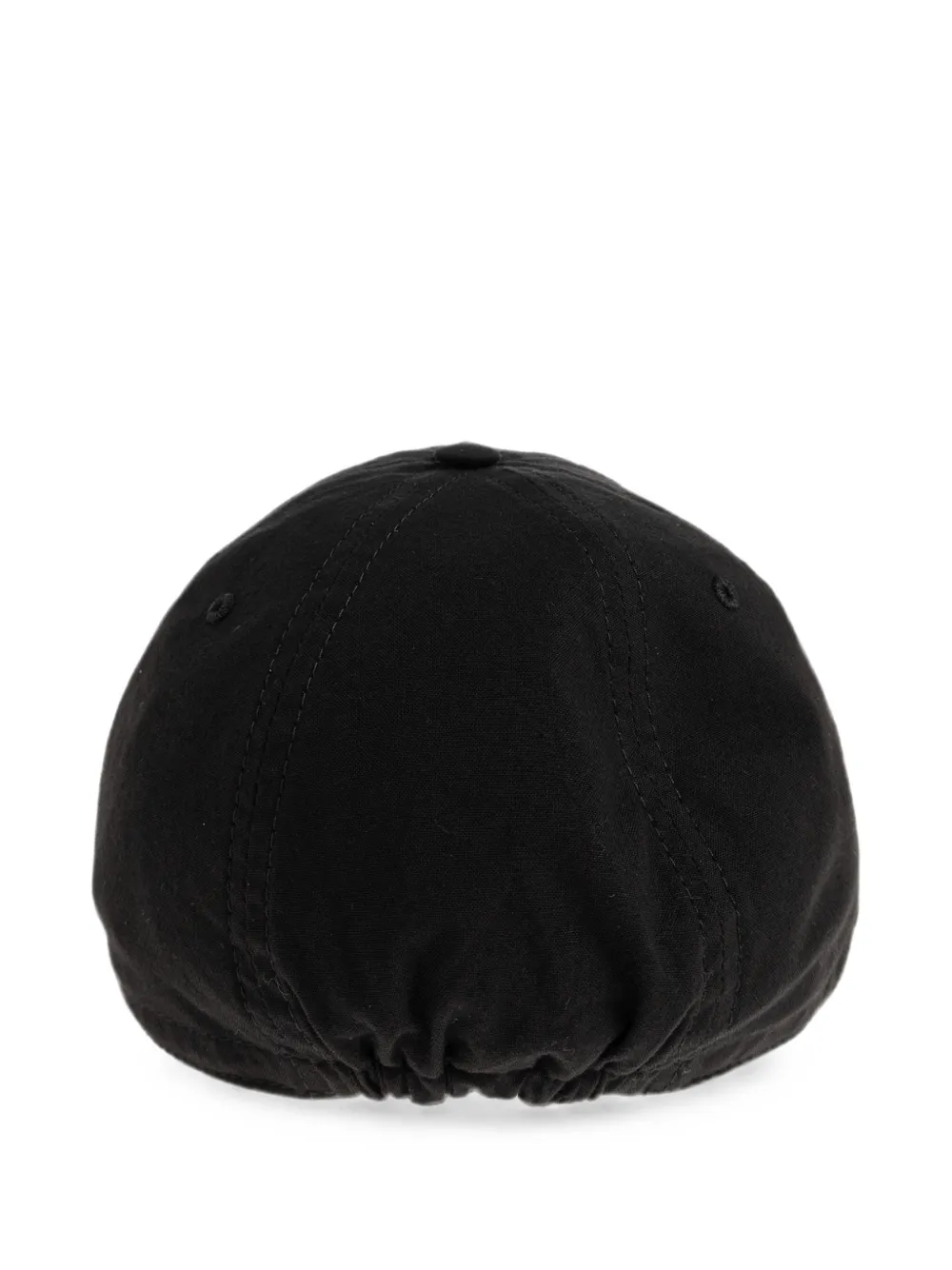 Versace Honkbalpet met logopatch Zwart