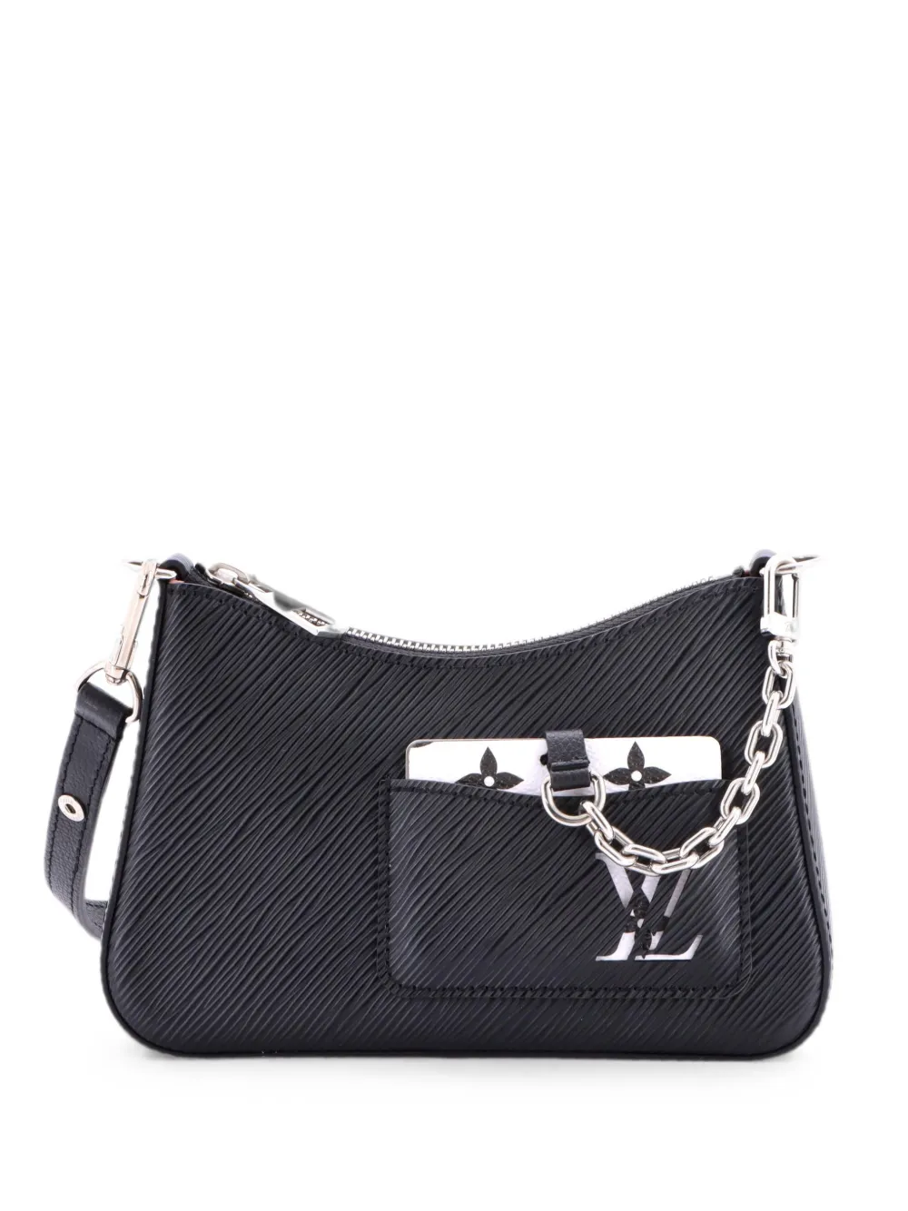 Louis Vuitton Pre-Owned Marellini Handbag Epi Leather shoulder bag - Nero