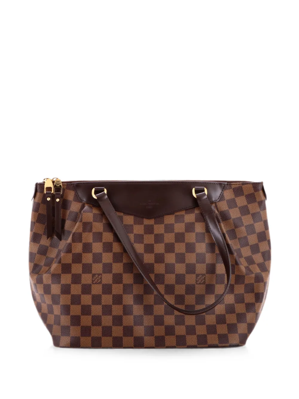 Louis Vuitton Pre-Owned Borsa tote Westminster GM in tela Damier - Marrone