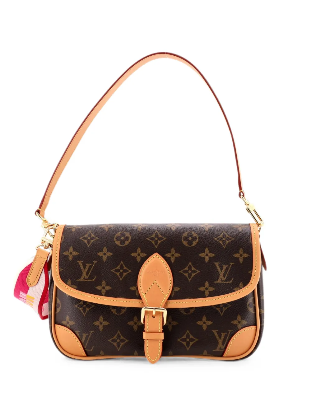 Louis Vuitton Pre-Owned Diane NM Handbag Monogram Canvas crossbody bag - Marrone